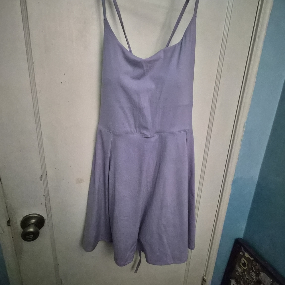 Lavender Hollister Athletic Dress With Shorta